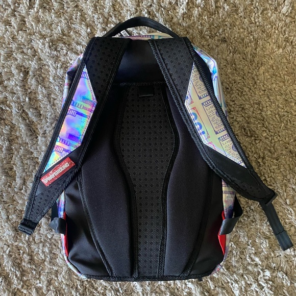 Sprayground Metallic Benjamin Franklin Limited Edition Backpack NWT - Picture 2 of 5